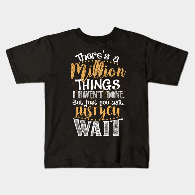 A million things.. Kids T-Shirt by KsuAnn